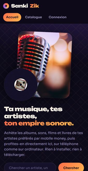 Catalogue musical de SANKIZIK